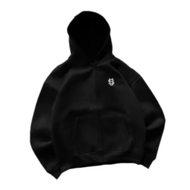 Hoodies noir MONOFROST